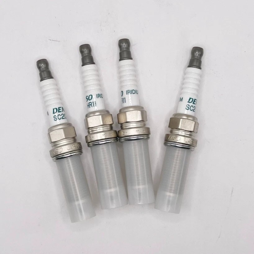 4Pcs 90919-01253 Spark Plugs SC20HR11  DENSO 3444 for Corolla Prius C-HR Scion