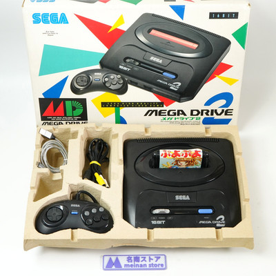 SEGA MEGA DRIVE 2  HAA-2502 NTSC-J Japan Console USB-C Power MOD TESTED w/ Box