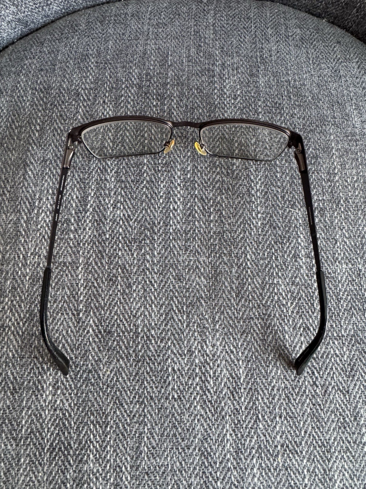 Converse Eyeglasses Frames Gunmetal A204 54-17-140 Rectangular Used thumbnail 8