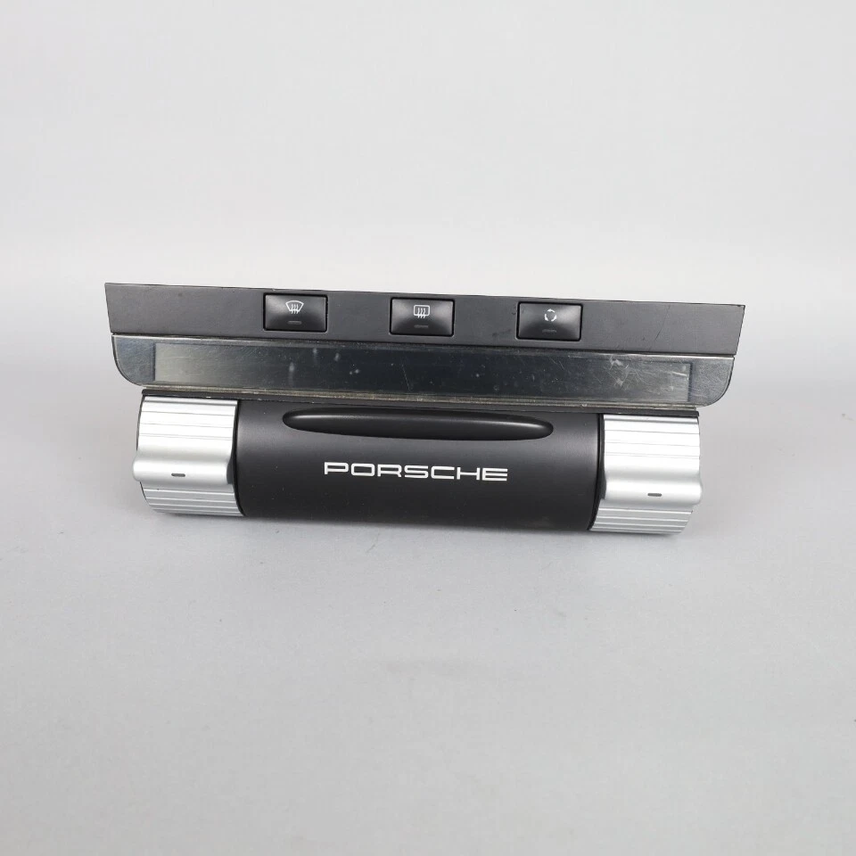 Panel de control de climatización Porsche Cayenne 2004-2006 95565310102 OEM usado Foto 2 de 4