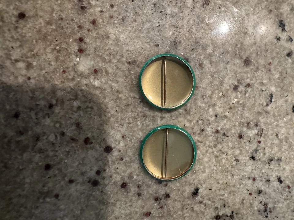 **RARO** Prendedores para papas fritas Green Bay Packers - Willie Green y Forrest Gregg Foto 2 de 2