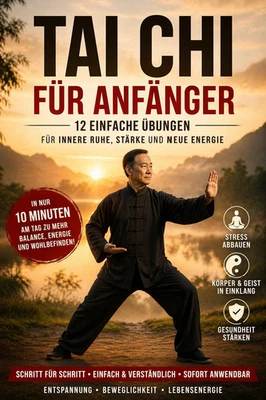 Tai Chi für Anfänger – 12 Übungen gegen Stress & für innere Ruhe (PDF Guide) - Bild 1 von 4