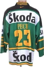 HOCKEY ENERGIE KARLOVY VARY SIZE XL ADULT SPENGLER CUP DAVOS SIGNED #23 PECH