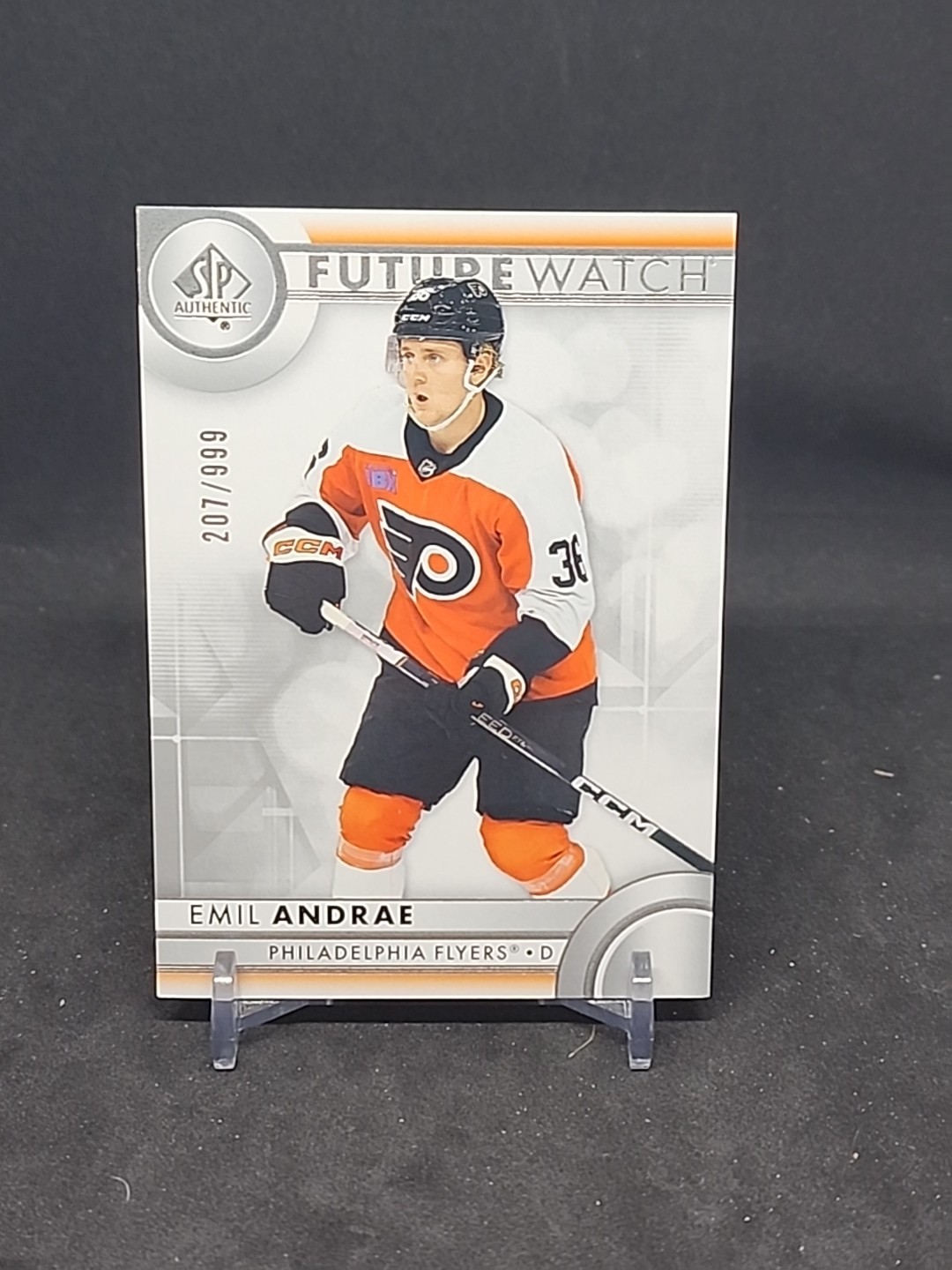 2023-24 Sp Authentic - Future Watch Emil Andrae #182 /999 (RC)