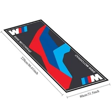 For BMW motorrad Motorcycle Workshop Showroom Garage Floor Carpet Mat 31"*86"