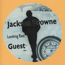 Jackson Browne 1996 Looking East Concert Tour GUEST Backstage Pass