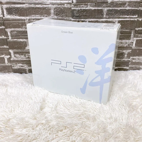 AS IS - PlayStation 2 (SCPH-37000) Ocean Blue PlayStation 2 JP