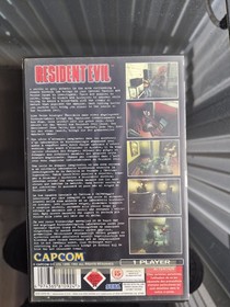 Resident Evil for Sega Saturn PAL Complete in Box with Manual