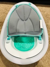Versatile Multi-Stage Baby Bath Tub for Newborns to Toddlers, 25 lbs Support