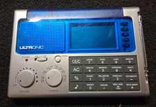 Ultronic Model WS-9 Multi-Function AM/FM Radio Date Time Clock Calculator Alarm