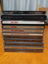 Pink Floyd CD lot of 10. Moon,saucers,etc...