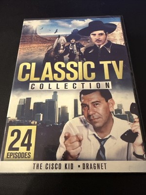 DVD Classic TV Collection: The Cisco Kid and Dragnet 2-Discs (12 Episodes Each)