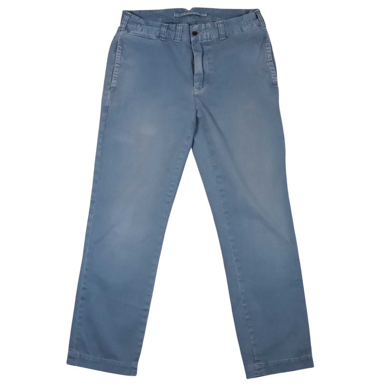 Polo Ralph Lauren Slim GI Fit Pants Garment Dyed Mens 32x30 Blue Chino Military
