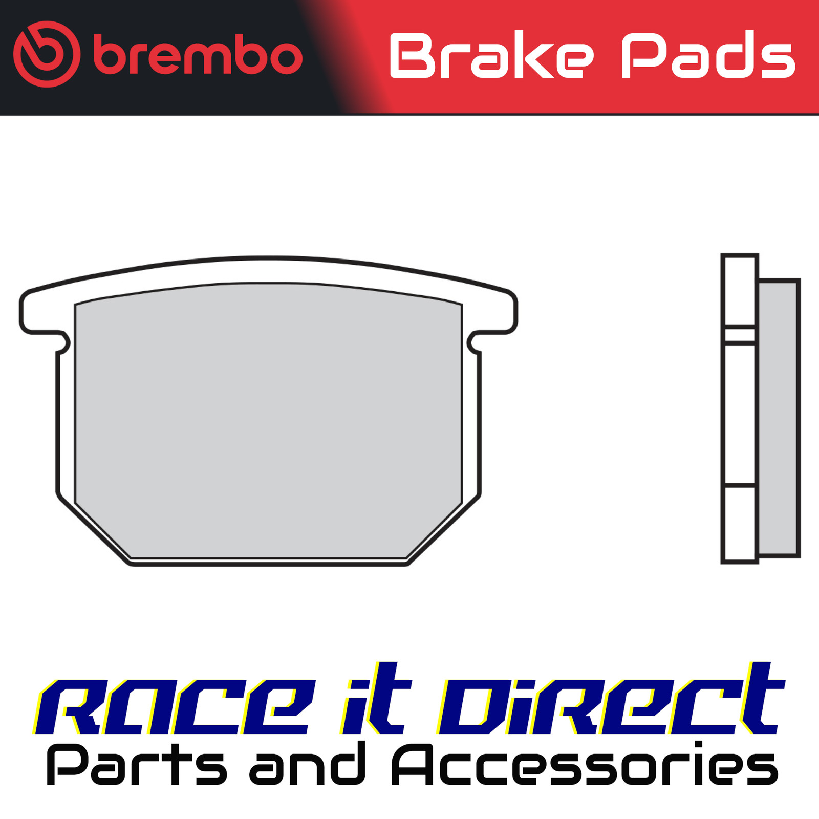 Brake Pads for SUZUKI GS 450 L 1985-1986 Front OG Street Brembo