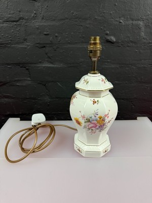 Royal Crown Derby Posies große Tischlampe 12,25'' bis Fassung LIX 1996 1.