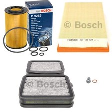 BOSCH Inspektionspaket Filterset für Mercedes-Benz E-Klasse W210 S210 VF210