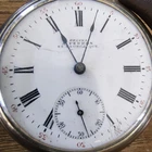 Antique Regina(Omega) Pocket Watch 14K Gold Filled Fortune Case Quebec Dial Runs
