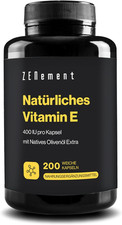 Natürliches Vitamin E, 400 IU Pro Kapsel, 20...