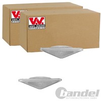 2X VAN Wezel Blinker Weiß Seitenblinker Vorne Beidseitig Passend FÜR Ford