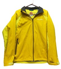 Columbia Sportswear Omni Heat Omni Wind Block Jacket Men's Large Yellow