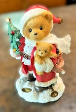 Cherished Teddies Christmas Klaus Figure  Bearer of Good Tidings   176036 NIB
