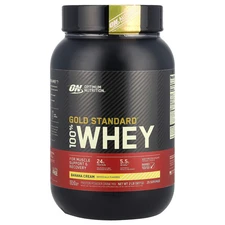 Gold Standard® 100% Whey, Banana Cream, 2 lbs (907 g)