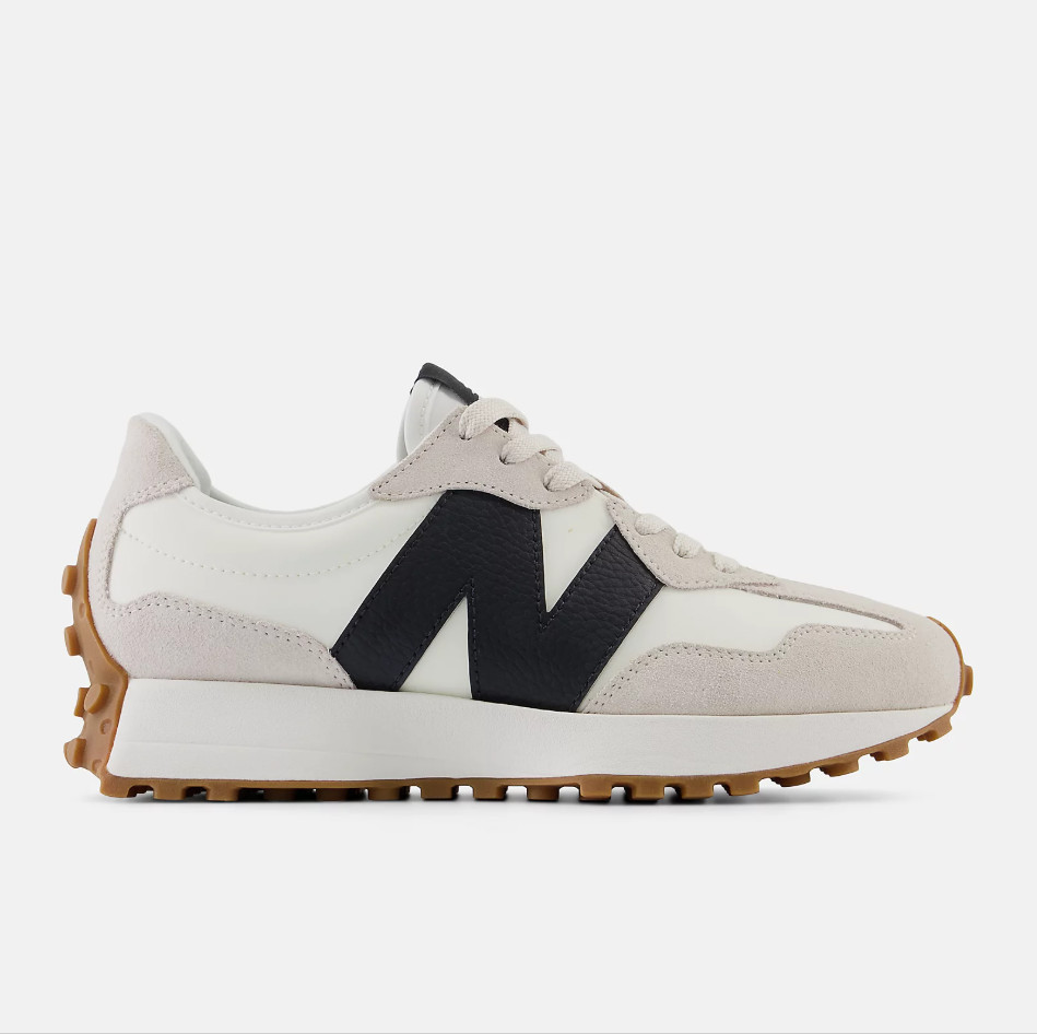 Authentic New Balance Women's Classics 327, Moonbeam/Black - Brand New