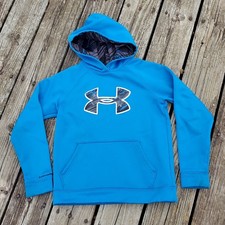 Under Armour Boys YMD Storm Armour Fleece Big Logo Hoodie