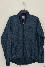 Illuminite Jacket Womens M Green Zip-Up Vented Wind Stopper Running Cycling VTG