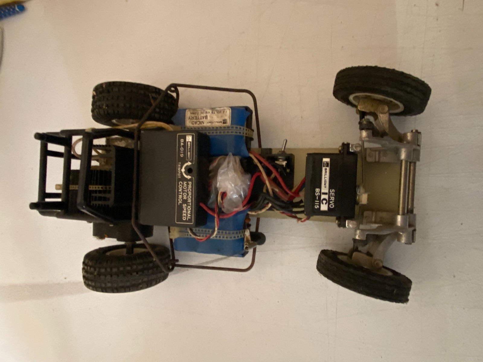 🔥 Vintage LaTrax Hustler 118 RC Buggy 1980s w/ Transmitter Rare As Is Collectib