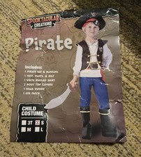 Spooktacular Creations Pirate Halloween Costume Size Small