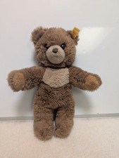 Vtg Steiff Plush Brown Cosy Teddy Bear Ear Tag 10" Knopf Im Ohr Germany Stuffed