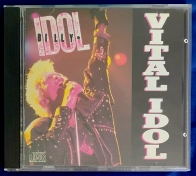 BILLY IDOL VITAL IDOL CD HITS FROM 1980-87 MONY MONY/WHITE WEDDING PARTS I & II