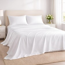 King Size Bed Sheets - 600 Thread Count Egyptian Cotton - 15 Inch Deep Pocket Fi