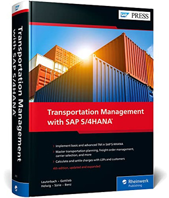Transportation Management  with SAP S/4HANA - Hardback NEW Lauterbach, Ber 24/05