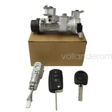 Upgraded Ignition Switch Lock Remote Control Key 1K0905851B For VW JETTA GOLF