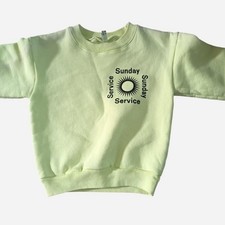 Yeezy Sunday Service Kids Crewneck Size 4 – Youth Sunday Service Unreleased