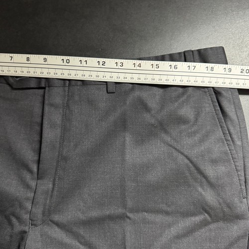 Tuta Hart Schaffner Marx lana grigia 2 pezzi 44R 38W business tinta unita uomo - Foto 11 di 14