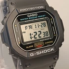 Vintage 1987-1994 Casio G-Shock DW-5600C (691) Mens Watch New Bezel, Strap & Bat