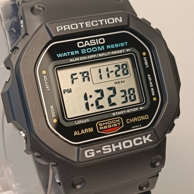 An Extreamly Vintage 1987 to 1994 Casio G-Shock DW5600C Mens Watch