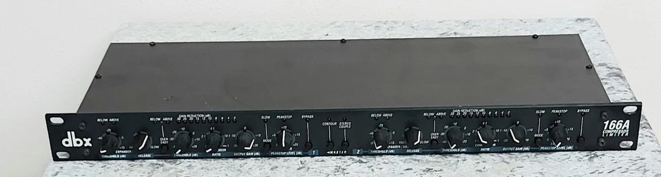 DBX 166A Kompressor 19'' Rack-Effektgerät
