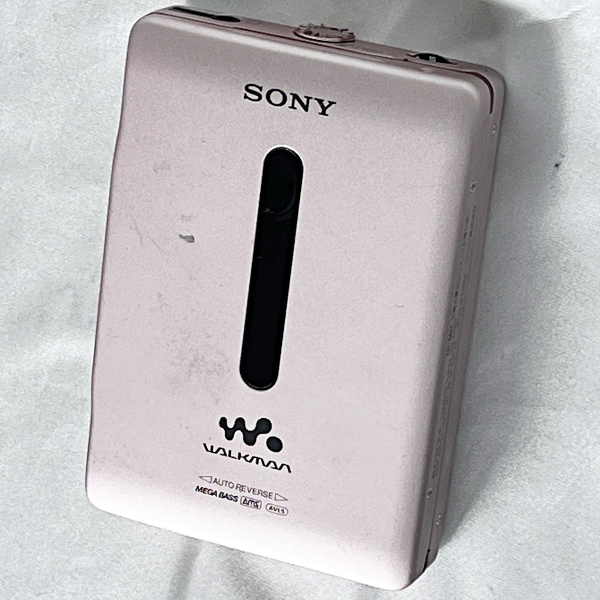 SONY WM-EX651 2004 Walkman Cassette Player Pink Tested As-Is Plays