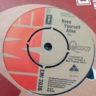 Queen Keep Yourself Alive 1973 UK 7" Vinyl Single Debut Record (EMI 2036) VG-