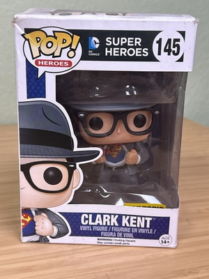 #ad Funko Pop Heroes Clark Kent #145 – BOX DAMAGE – DC Superman $15.99