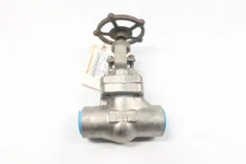 Hancock 5500W-1-XMY57 Manual Stainless Socket Weld Globe Valve 1-1/2in 600