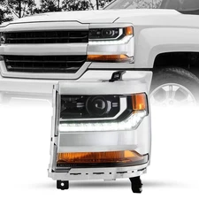 For 2016-2018 Chevy Silverado 1500 HID/Xenon Driver Left Side Headlight 16-19 LH