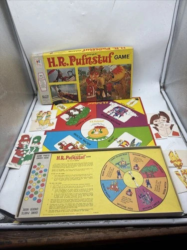 Vintage 1971 H.R Pufnstuf Game by Milton Bradley 100% Complete M Bradley