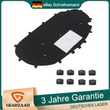 Dämmmatte Dämmung Motorhaube kompatibel mit VW Golf VI 6 mit Clips 5K0863831