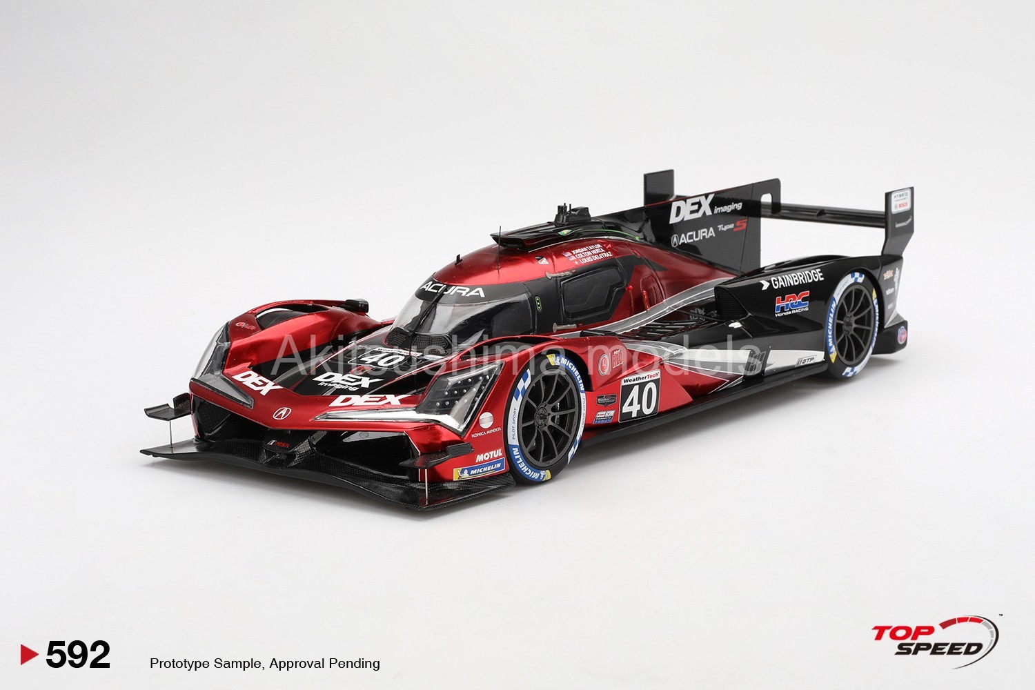 Top Speed TS0592 Acura ARX-06 GTP #40 Wayne Taylor Gara W/Andretti 2024 Imsa