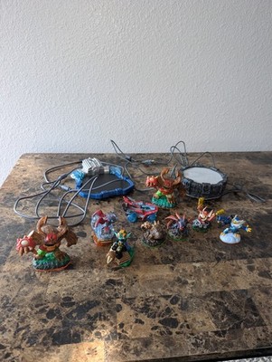 Activision Skylanders Action Figures Mixed Lot With Power Portals